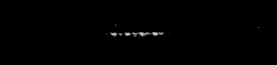 Processed fireball image