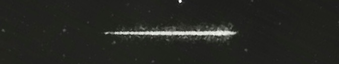 Unprocessed fireball image
