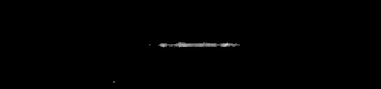 Processed fireball image