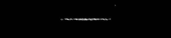 Processed fireball image