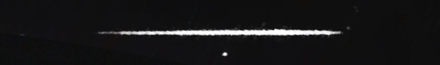 Unprocessed fireball image