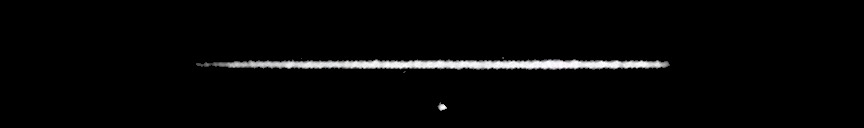 Processed fireball image