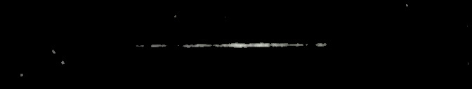 Processed fireball image