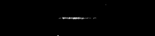 Processed fireball image