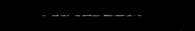 Processed fireball image