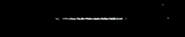 Processed fireball image