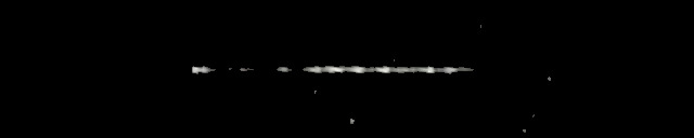 Processed fireball image