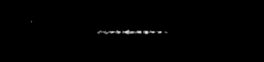 Processed fireball image
