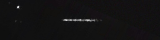 Unprocessed fireball image