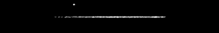 Processed fireball image