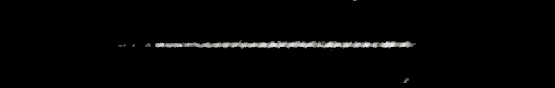 Processed fireball image