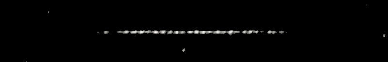 Processed fireball image