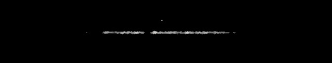 Processed fireball image