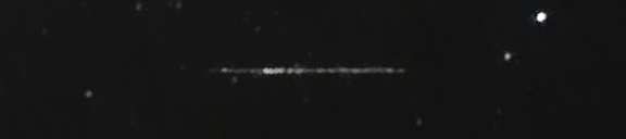 Unprocessed fireball image
