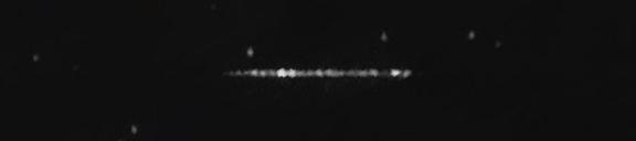 Unprocessed fireball image