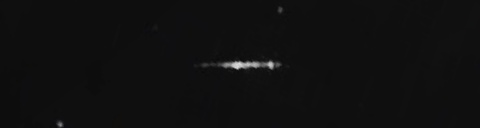 Unprocessed fireball image