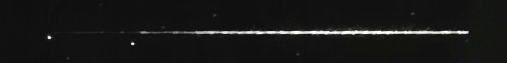 Unprocessed fireball image
