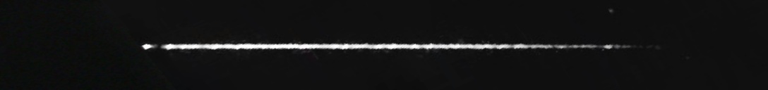 Unprocessed fireball image
