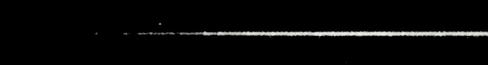 Processed fireball image