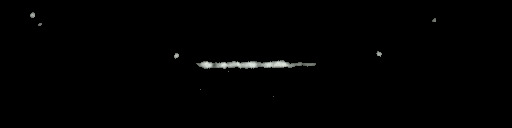 Processed fireball image