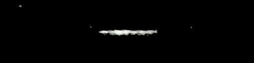 Processed fireball image