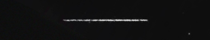 Unprocessed fireball image