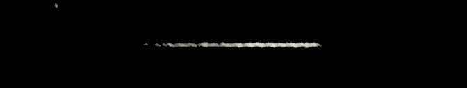 Processed fireball image