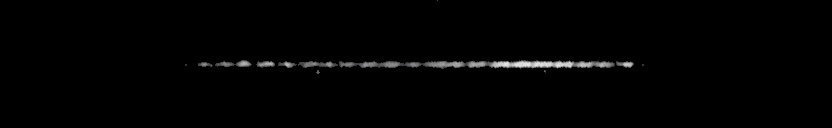 Processed fireball image