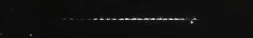 Unprocessed fireball image