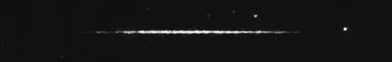 Unprocessed fireball image