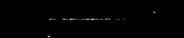 Processed fireball image