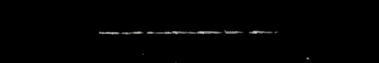 Processed fireball image