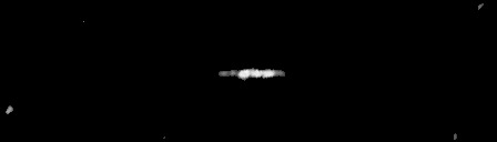 Processed fireball image