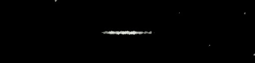 Processed fireball image