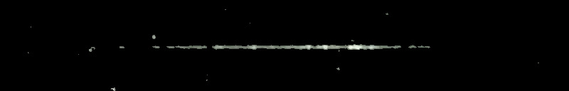 Processed fireball image