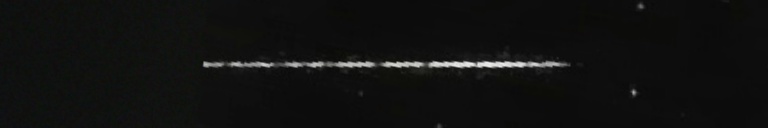 Unprocessed fireball image