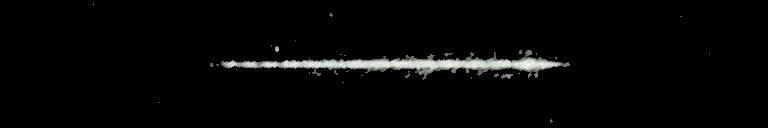 Processed fireball image