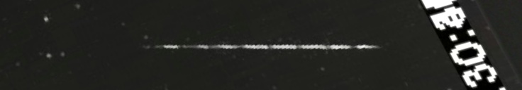 Unprocessed fireball image
