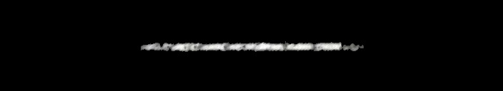 Processed fireball image
