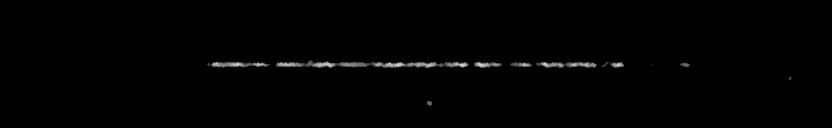 Processed fireball image
