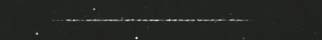 Unprocessed fireball image