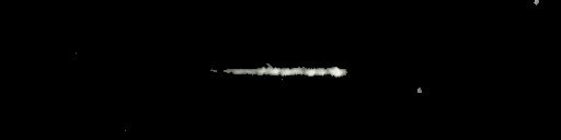 Processed fireball image