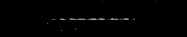 Processed fireball image