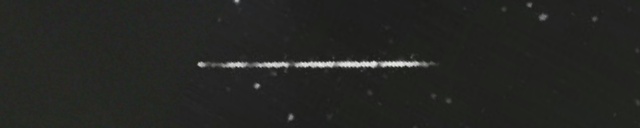 Unprocessed fireball image