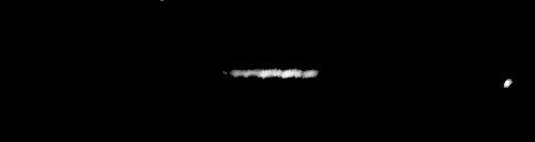 Processed fireball image