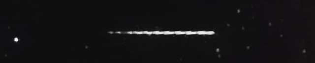 Unprocessed fireball image