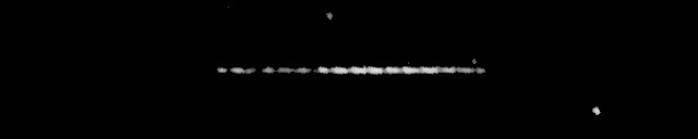 Processed fireball image