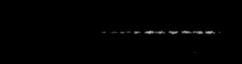 Processed fireball image