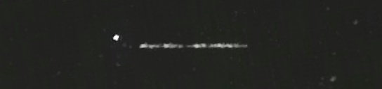 Unprocessed fireball image