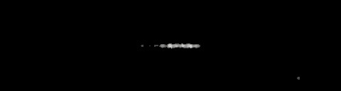 Processed fireball image